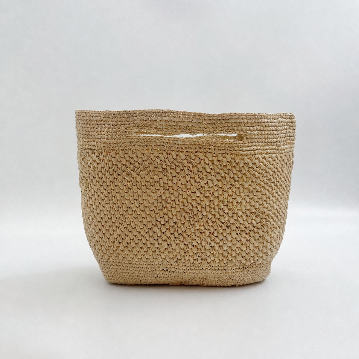 Nola Small Raffia Tote - Tiger Canada handwoven raffia bag
