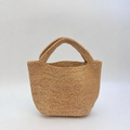 Isla Raffia Straw Clutch - Tiger Canada handwoven raffia bag