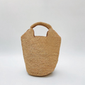 Elara Raffia Shoulder Tote - Tiger Canada handwoven raffia bag