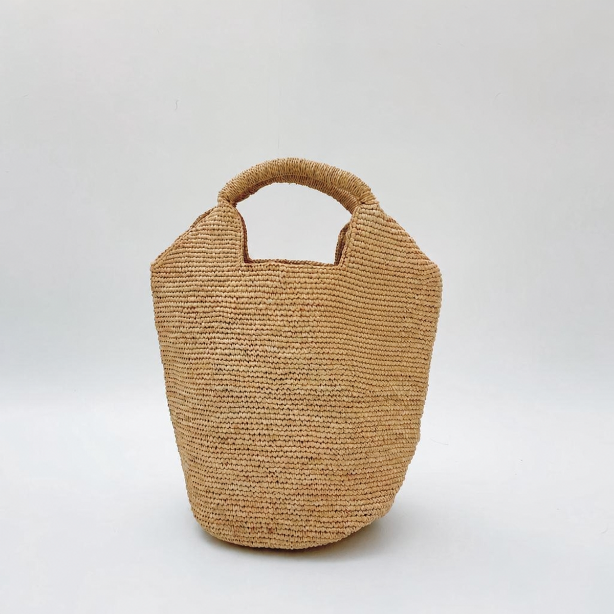 Elara Raffia Shoulder Tote - Tiger Canada handwoven raffia bag